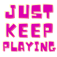 just keep playing Slack emoji