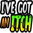 ive got an itch Slack emoji