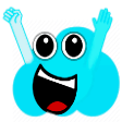 cotton candy cheer Slack emoji