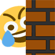 joy peek Slack emoji