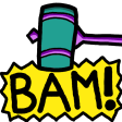 bam Slack emoji