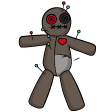 voodoo doll Slack emoji
