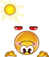 handstand sun Slack emoji