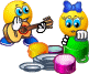 chores music Slack emoji
