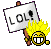 lol sign Slack emoji