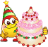 eat cake Slack emoji