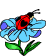 ladybug flower Slack emoji