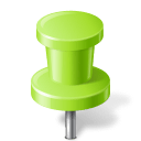 push pin Slack emoji