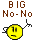 big no no Slack emoji