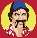 magnum pi Slack emoji