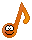 laughing music Slack emoji