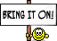 bring it on Slack emoji