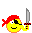 knife pirate Slack emoji