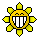 grin sun Slack emoji