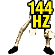 144hz glowing tree branch Slack emoji