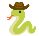 snek cowboy Slack emoji