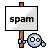 spam sign Slack emoji