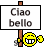 ciao bello Slack emoji