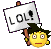lol sign Slack emoji