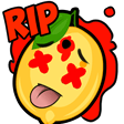 lemon rip Slack emoji