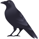 crow Slack emoji