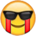cool cry blood Slack emoji