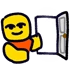 leave Slack emoji