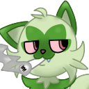 weed cat Slack emoji