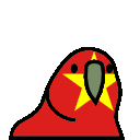 vietnam parrot Slack emoji