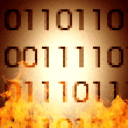code on fire Slack emoji