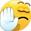 talk to the hand Slack emoji