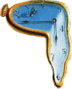 melting clock Slack emoji