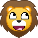 awesome lion Slack emoji