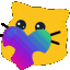 meow heart rainwob Slack emoji