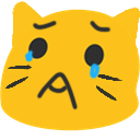 meow sad Slack emoji
