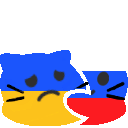 meow hug not war Slack emoji