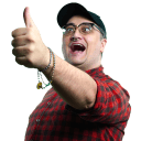 beau thumbsup Slack emoji