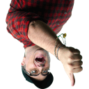 beau thumbsdown Slack emoji