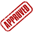 approved stamp Slack emoji