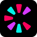 colorful radial pulse Slack emoji