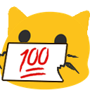 meow 100 Slack emoji
