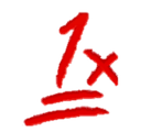 red 1x underline mark Slack emoji