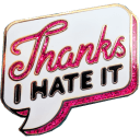 thanks i hate it Slack emoji