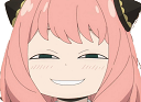 anya smile Slack emoji