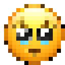 not sad anymore Slack emoji