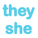 pronouns they she Slack emoji