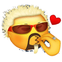 guy fieri chef kiss Slack emoji