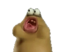 brown chewing eating Slack emoji