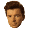 rick rolled Slack emoji