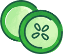 bevi flavor cucumber Slack emoji